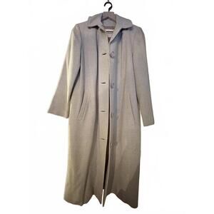 Spotless Vintage Long Pendleton Wool Trench - Women's Size 10